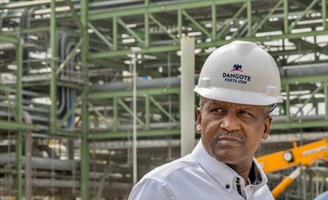 Aliko DANGOTE va inaugurer la plus grande usine d'engrais du monde