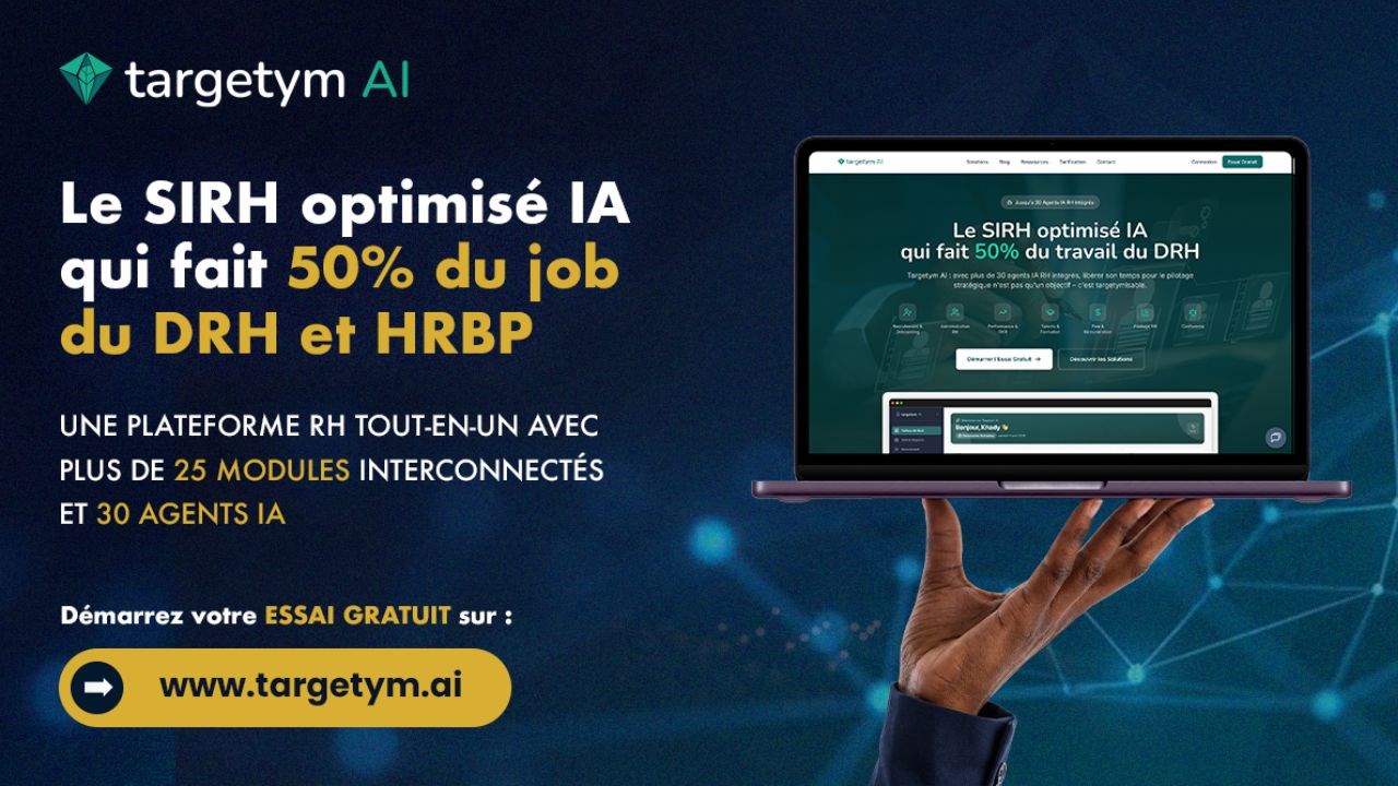 Agiltym by H&C lance targetym AI : le SIRH intelligent qui réalise jusqu’à 50 % du travail des DRH et HRBP