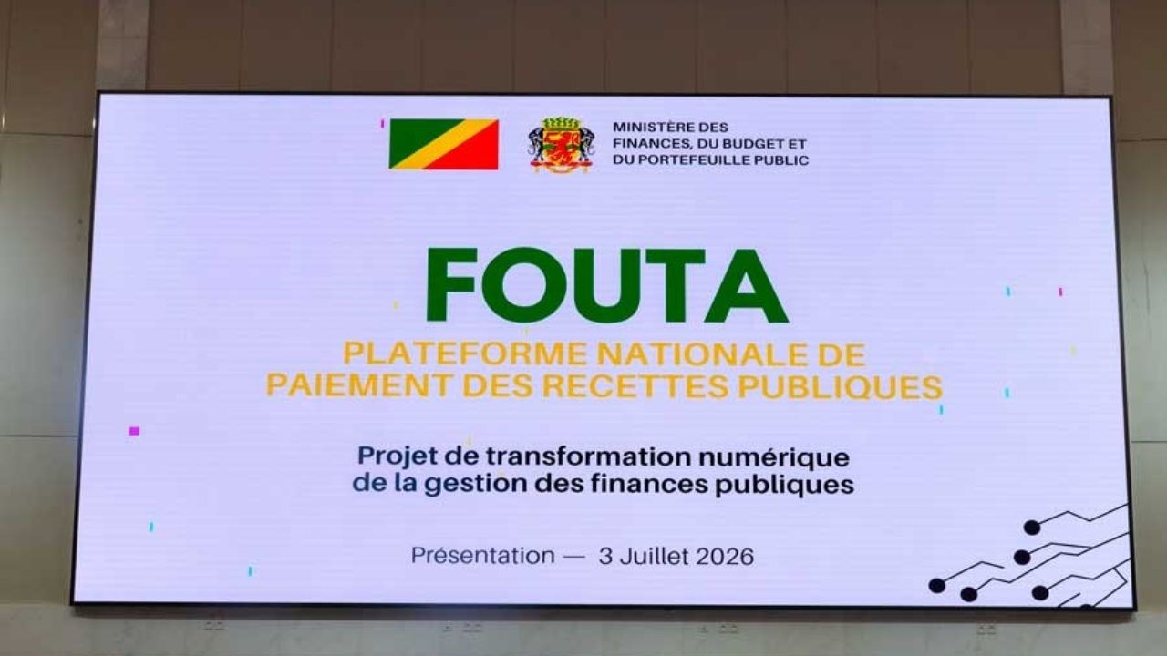 "Fouta" : le Congo lance un switch monétique national pour centraliser le recouvrement des recettes publiques